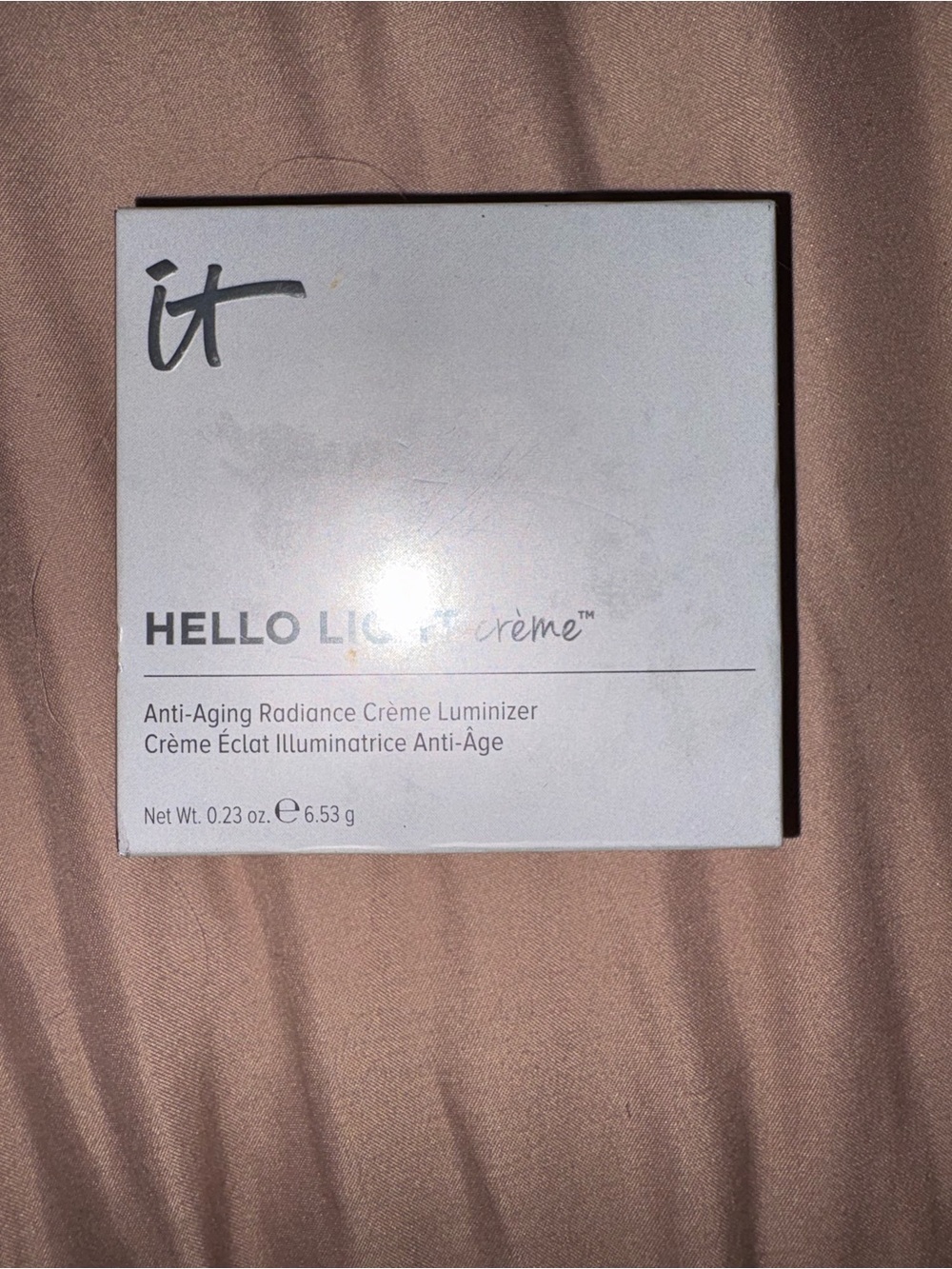 Skincare product box